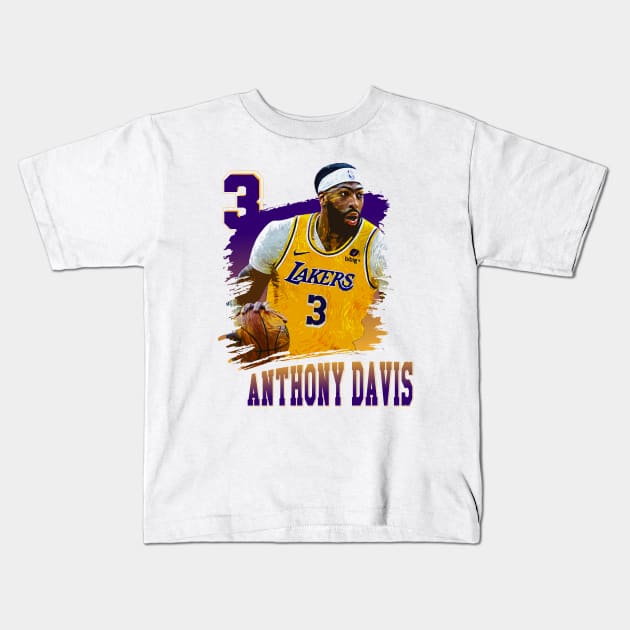 Anthony davis || 3 Kids T-Shirt by Aloenalone